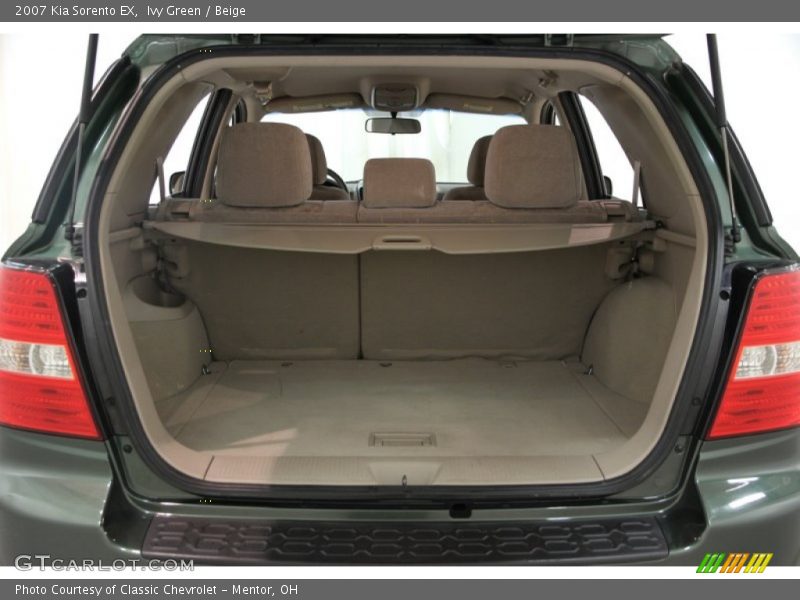 Ivy Green / Beige 2007 Kia Sorento EX