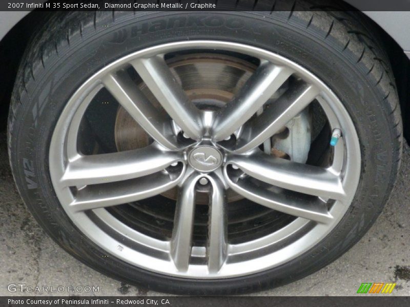 Diamond Graphite Metallic / Graphite 2007 Infiniti M 35 Sport Sedan