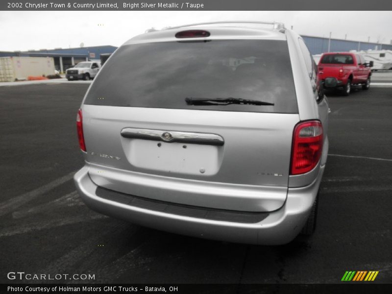 Bright Silver Metallic / Taupe 2002 Chrysler Town & Country Limited
