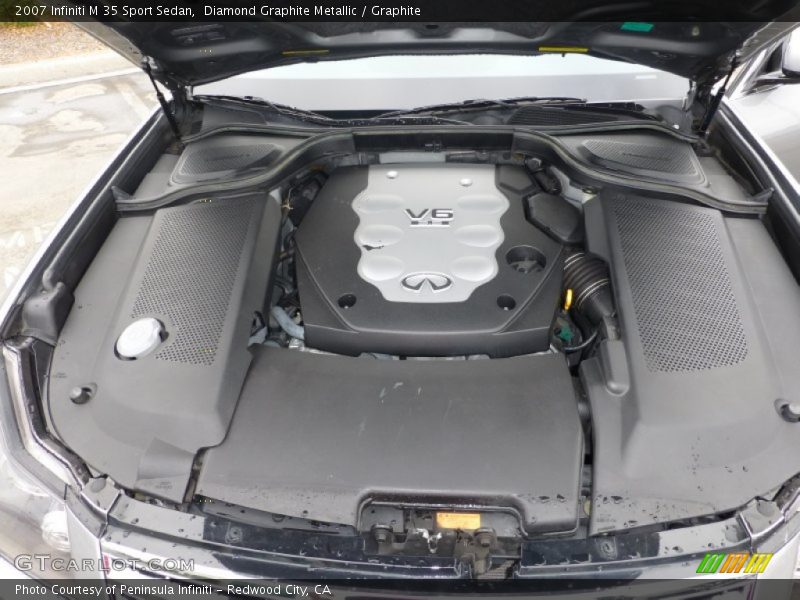 Diamond Graphite Metallic / Graphite 2007 Infiniti M 35 Sport Sedan