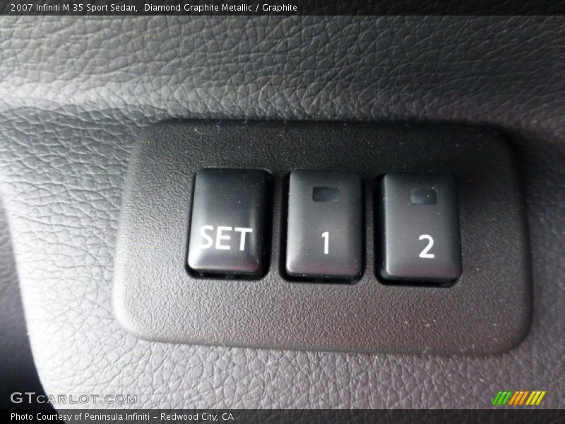 Diamond Graphite Metallic / Graphite 2007 Infiniti M 35 Sport Sedan