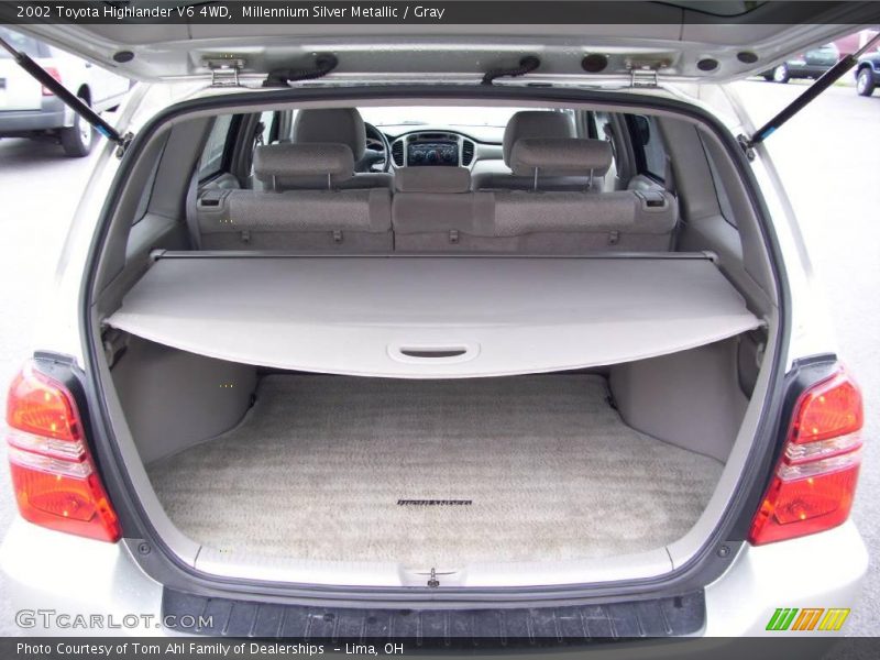 Millennium Silver Metallic / Gray 2002 Toyota Highlander V6 4WD