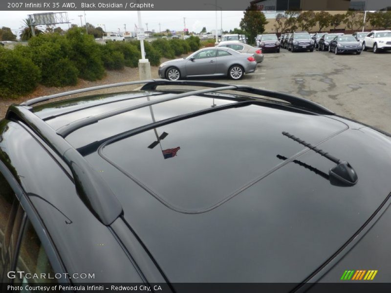 Black Obsidian / Graphite 2007 Infiniti FX 35 AWD
