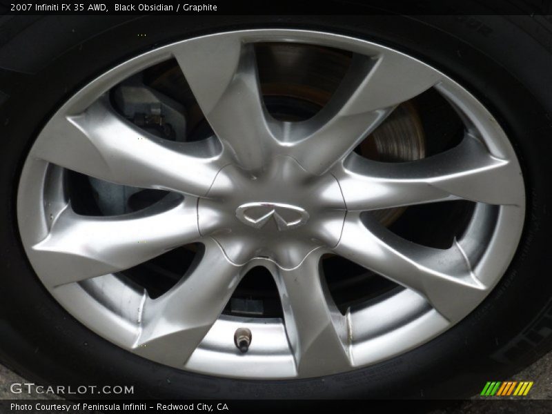 Black Obsidian / Graphite 2007 Infiniti FX 35 AWD