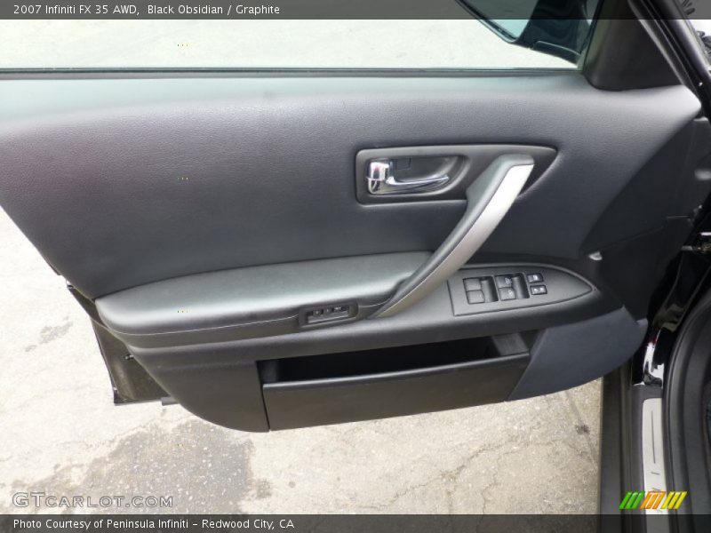 Black Obsidian / Graphite 2007 Infiniti FX 35 AWD