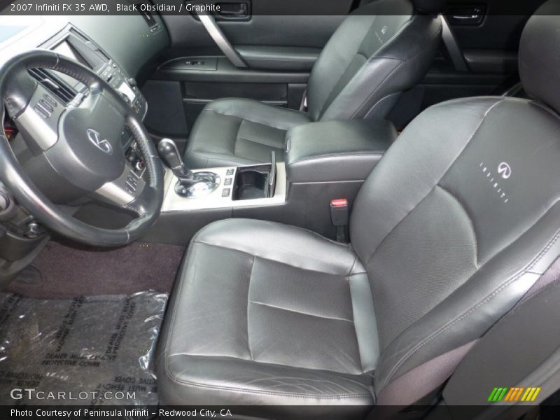 Black Obsidian / Graphite 2007 Infiniti FX 35 AWD