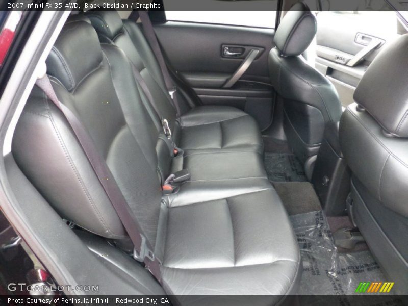 Black Obsidian / Graphite 2007 Infiniti FX 35 AWD