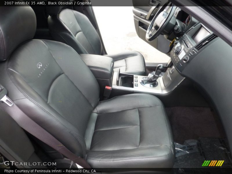 Black Obsidian / Graphite 2007 Infiniti FX 35 AWD