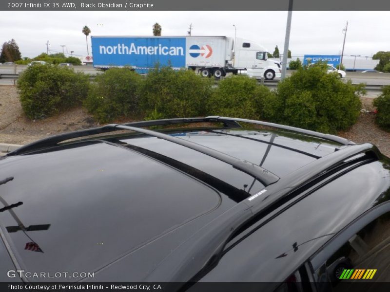 Black Obsidian / Graphite 2007 Infiniti FX 35 AWD