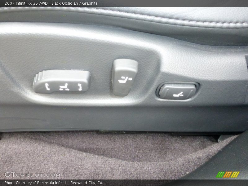 Black Obsidian / Graphite 2007 Infiniti FX 35 AWD