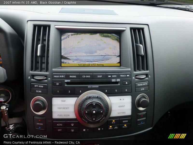 Black Obsidian / Graphite 2007 Infiniti FX 35 AWD