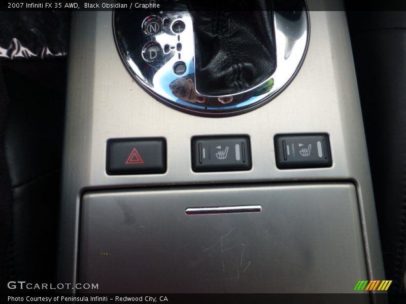 Black Obsidian / Graphite 2007 Infiniti FX 35 AWD