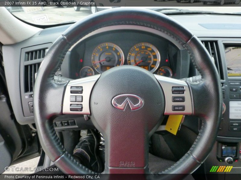 Black Obsidian / Graphite 2007 Infiniti FX 35 AWD