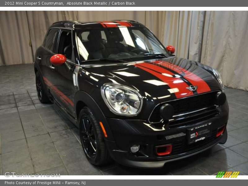 Absolute Black Metallic / Carbon Black 2012 Mini Cooper S Countryman