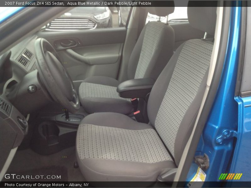 Aqua Blue Metallic / Dark Pebble/Light Pebble 2007 Ford Focus ZX4 SES Sedan
