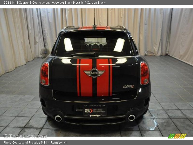 Absolute Black Metallic / Carbon Black 2012 Mini Cooper S Countryman