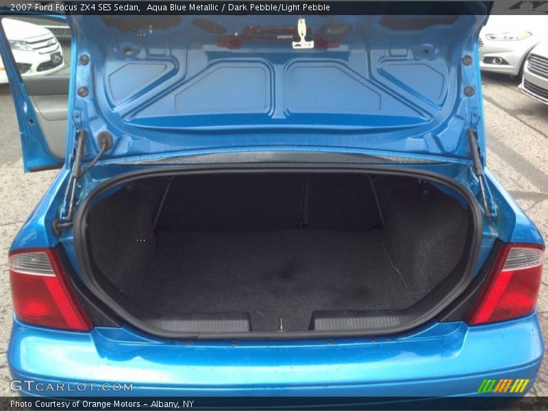 Aqua Blue Metallic / Dark Pebble/Light Pebble 2007 Ford Focus ZX4 SES Sedan