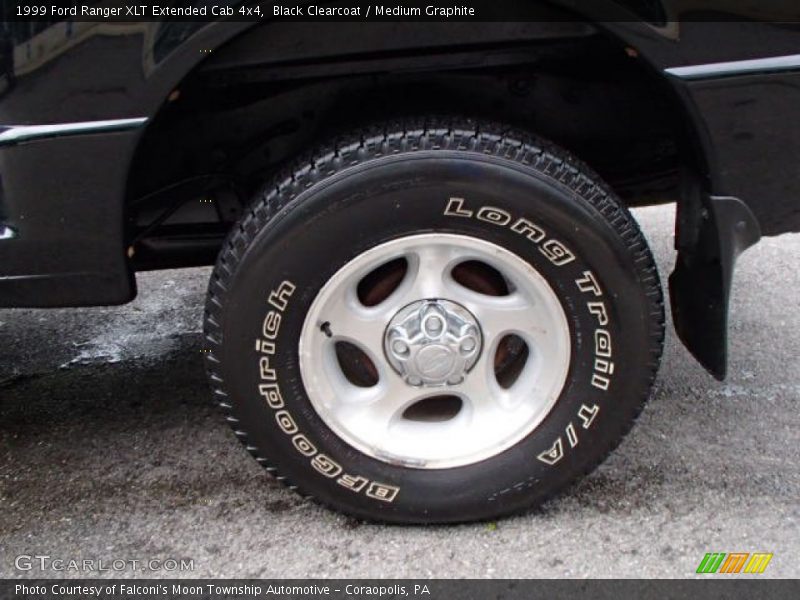 Black Clearcoat / Medium Graphite 1999 Ford Ranger XLT Extended Cab 4x4