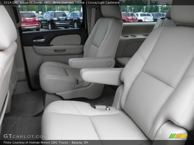 Rear Seat of 2014 Yukon XL Denali AWD