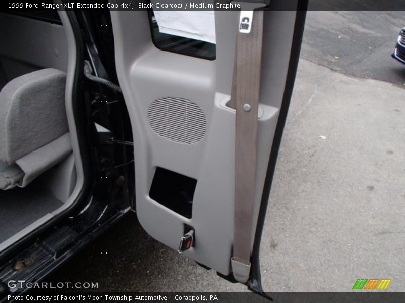 Black Clearcoat / Medium Graphite 1999 Ford Ranger XLT Extended Cab 4x4