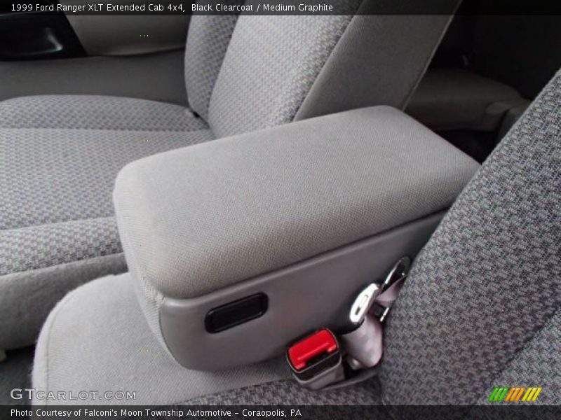 Black Clearcoat / Medium Graphite 1999 Ford Ranger XLT Extended Cab 4x4