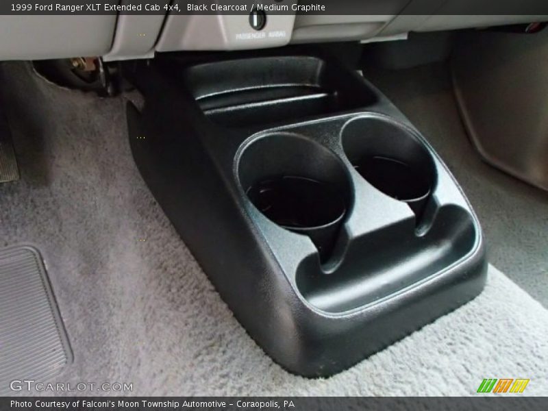 Black Clearcoat / Medium Graphite 1999 Ford Ranger XLT Extended Cab 4x4