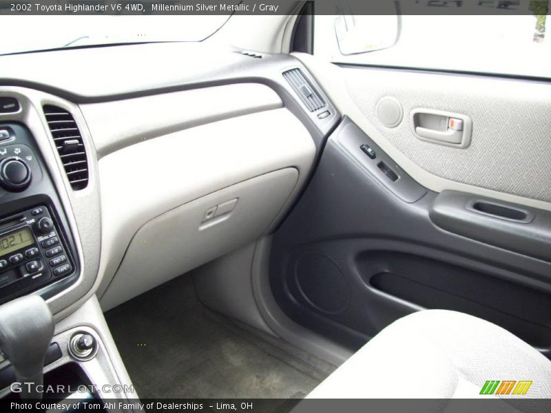 Millennium Silver Metallic / Gray 2002 Toyota Highlander V6 4WD