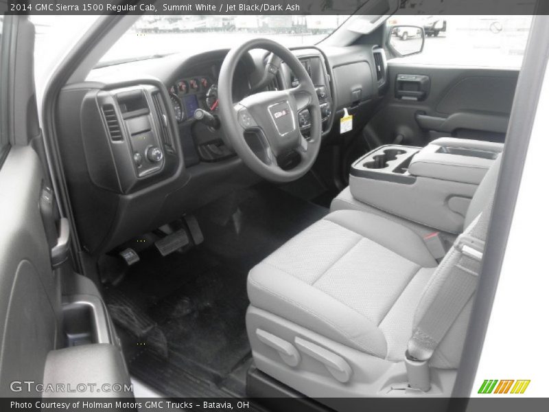 Jet Black/Dark Ash Interior - 2014 Sierra 1500 Regular Cab 