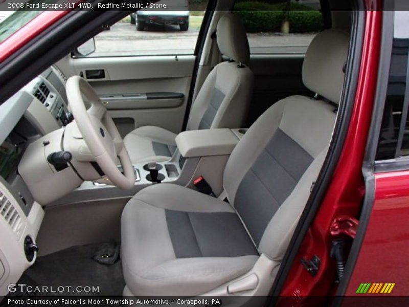 Redfire Metallic / Stone 2008 Ford Escape XLT 4WD
