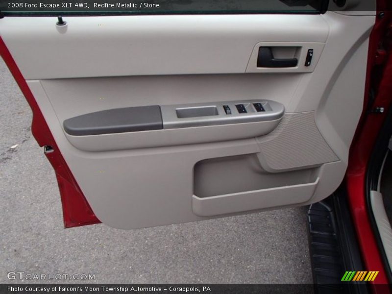 Redfire Metallic / Stone 2008 Ford Escape XLT 4WD