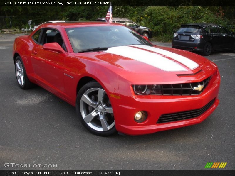 Red Jewel Metallic / Black 2011 Chevrolet Camaro SS Coupe