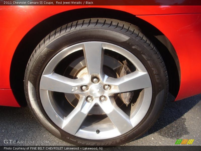 Red Jewel Metallic / Black 2011 Chevrolet Camaro SS Coupe