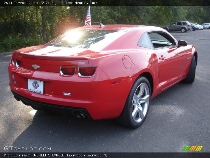 Red Jewel Metallic / Black 2011 Chevrolet Camaro SS Coupe