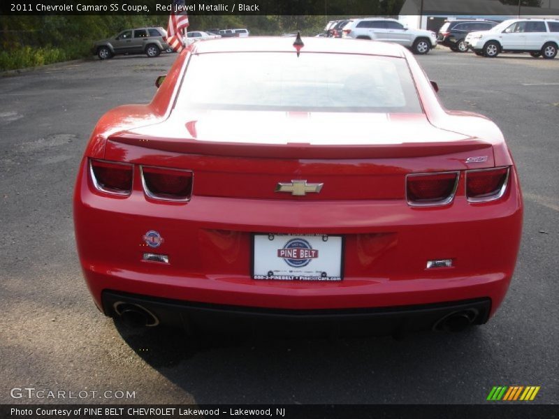 Red Jewel Metallic / Black 2011 Chevrolet Camaro SS Coupe
