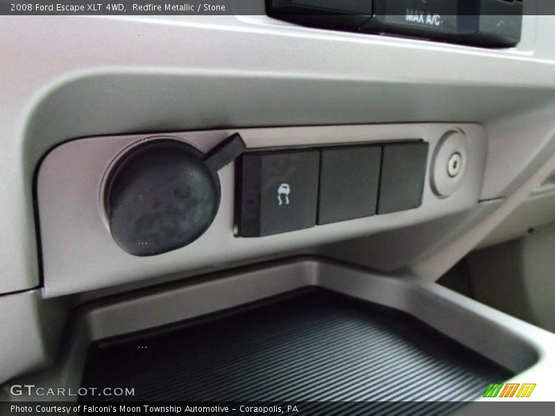 Redfire Metallic / Stone 2008 Ford Escape XLT 4WD