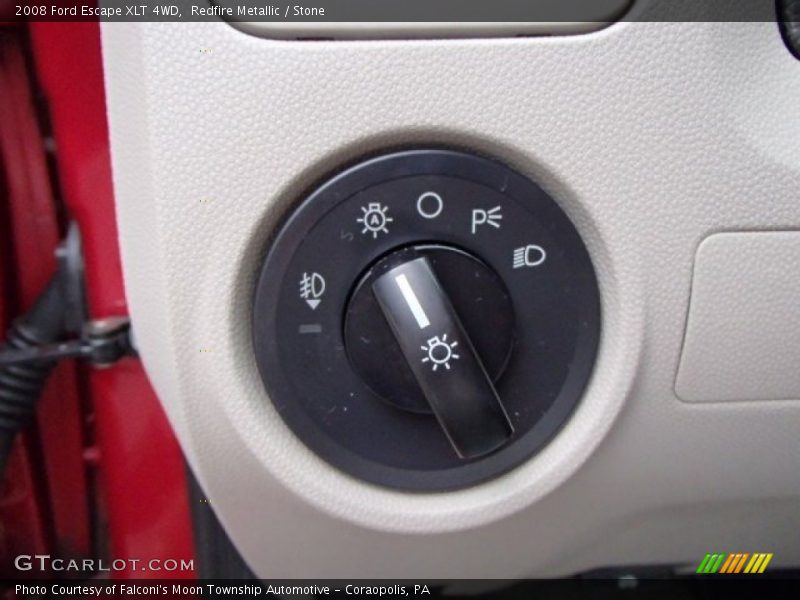 Redfire Metallic / Stone 2008 Ford Escape XLT 4WD