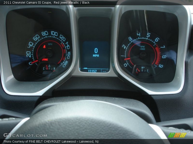 Red Jewel Metallic / Black 2011 Chevrolet Camaro SS Coupe