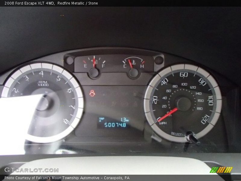 Redfire Metallic / Stone 2008 Ford Escape XLT 4WD