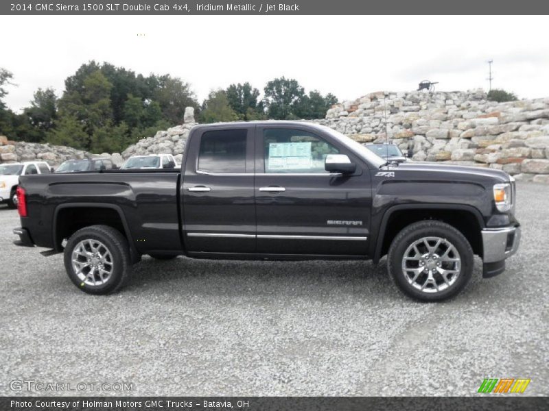  2014 Sierra 1500 SLT Double Cab 4x4 Iridium Metallic