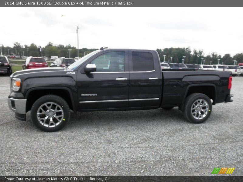  2014 Sierra 1500 SLT Double Cab 4x4 Iridium Metallic
