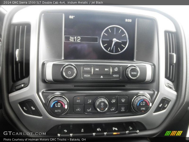 Controls of 2014 Sierra 1500 SLT Double Cab 4x4