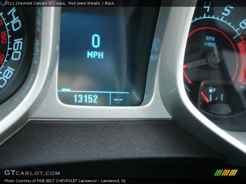 Red Jewel Metallic / Black 2011 Chevrolet Camaro SS Coupe