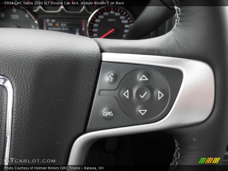 Controls of 2014 Sierra 1500 SLT Double Cab 4x4