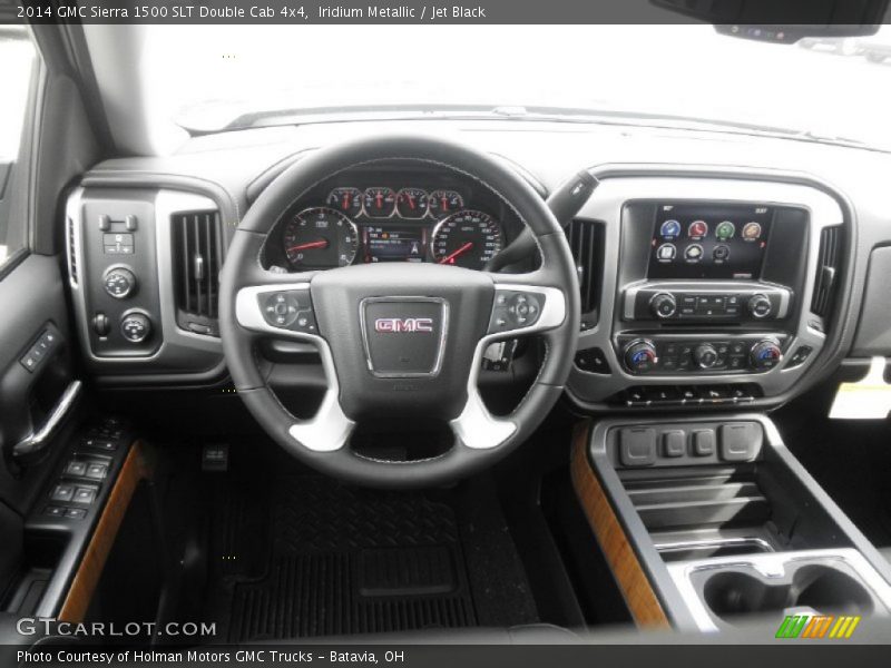 Dashboard of 2014 Sierra 1500 SLT Double Cab 4x4