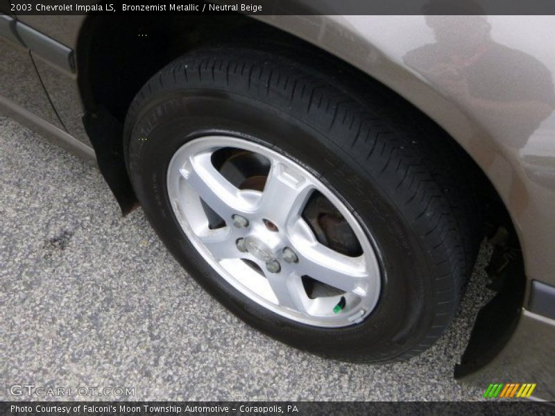 Bronzemist Metallic / Neutral Beige 2003 Chevrolet Impala LS