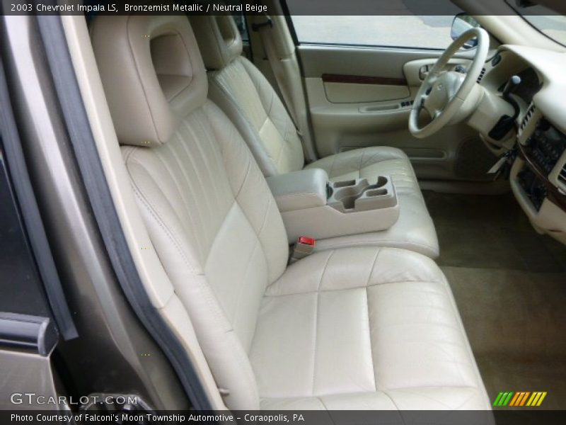 Bronzemist Metallic / Neutral Beige 2003 Chevrolet Impala LS