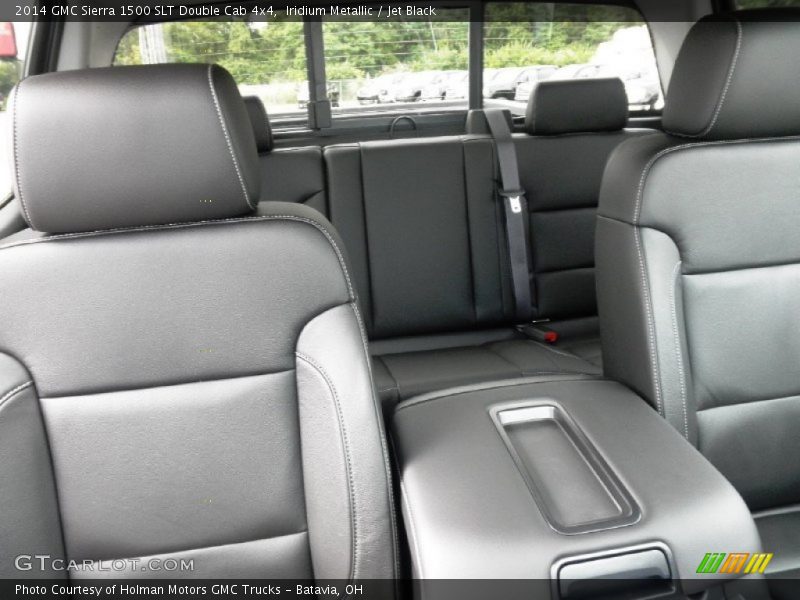  2014 Sierra 1500 SLT Double Cab 4x4 Jet Black Interior