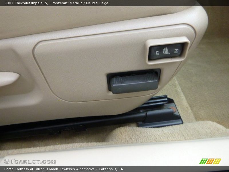 Bronzemist Metallic / Neutral Beige 2003 Chevrolet Impala LS