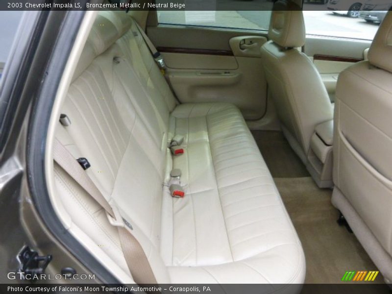 Bronzemist Metallic / Neutral Beige 2003 Chevrolet Impala LS