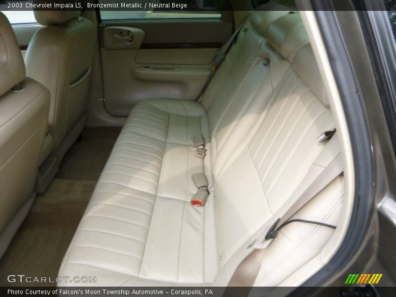 Bronzemist Metallic / Neutral Beige 2003 Chevrolet Impala LS